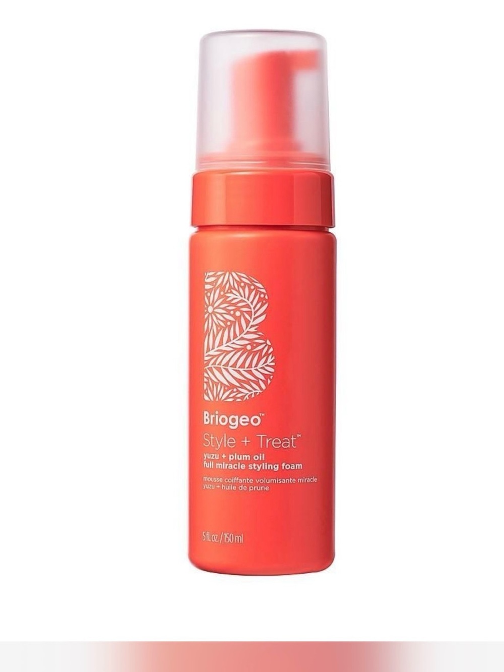 Briogeo Coral Styling Foam Bottle